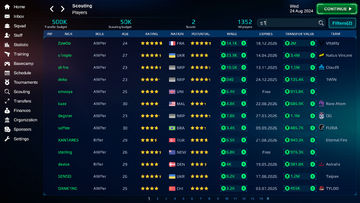 Esports Manager 2024 Game Screenshot