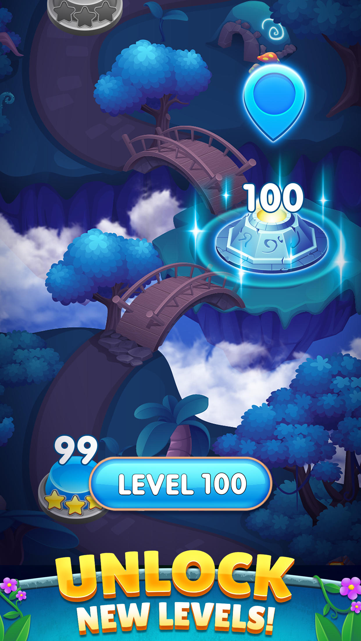 Woodland Bubble Pop Game Screenshot