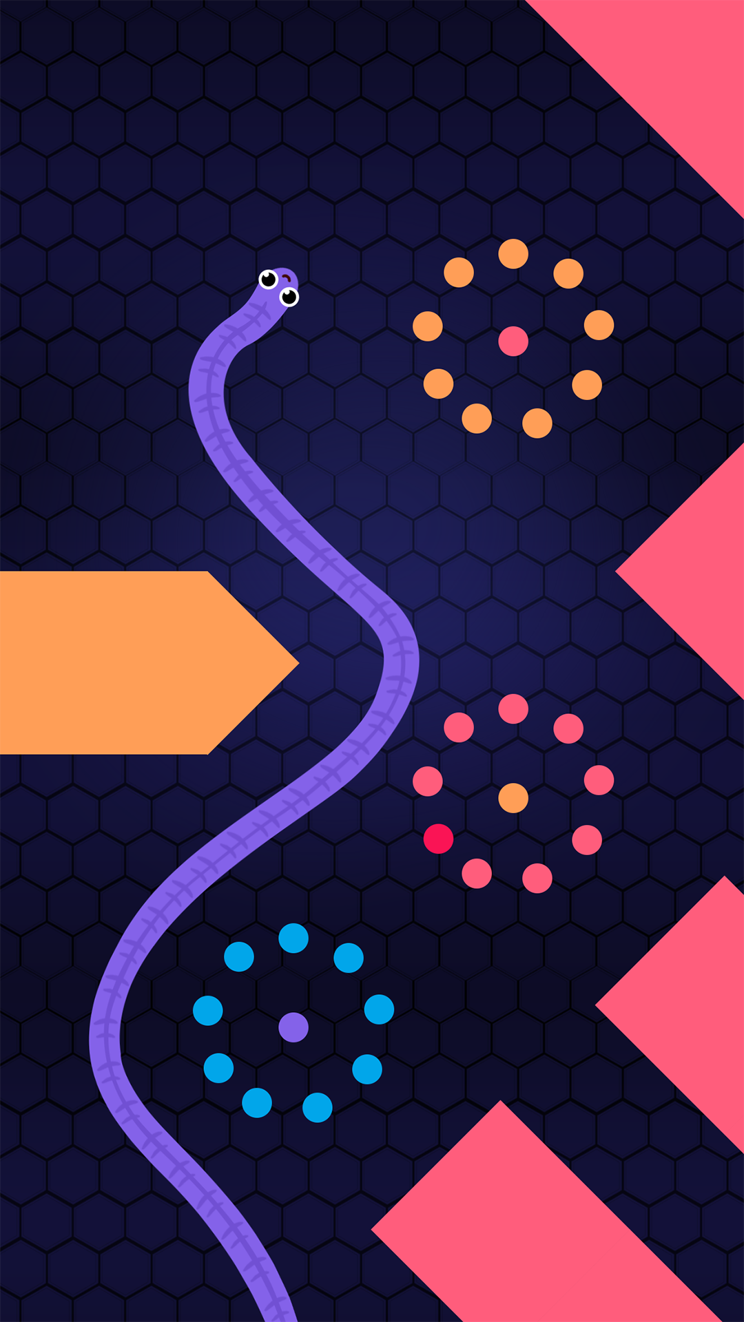 SNAKE COLORS Game Screenshot