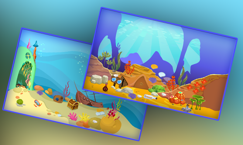 Mermaid Girl Rescue Best Escape Game-299 게임 스크린샷