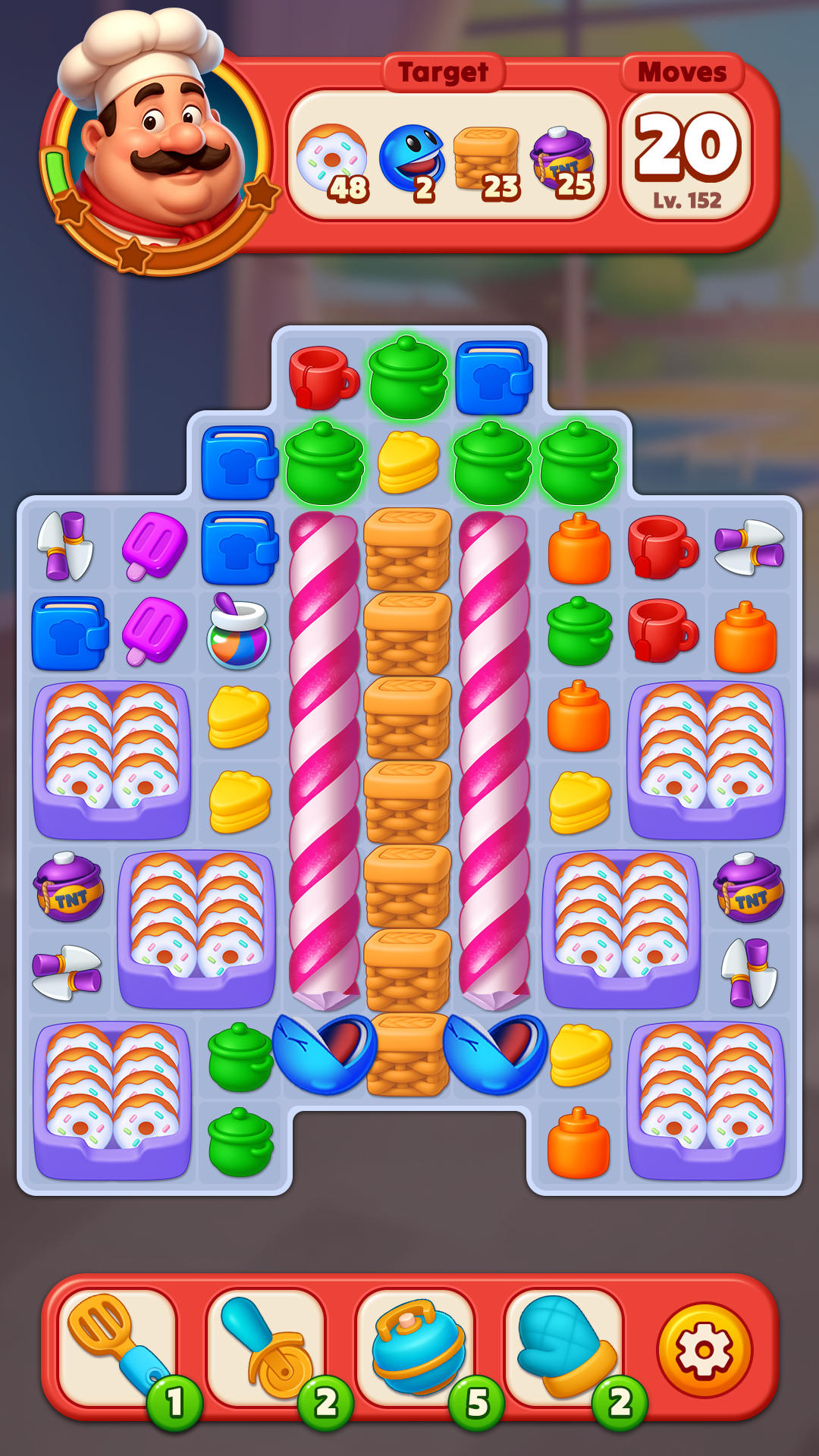 Cooking Mania : Match 3 Games Game Screenshot