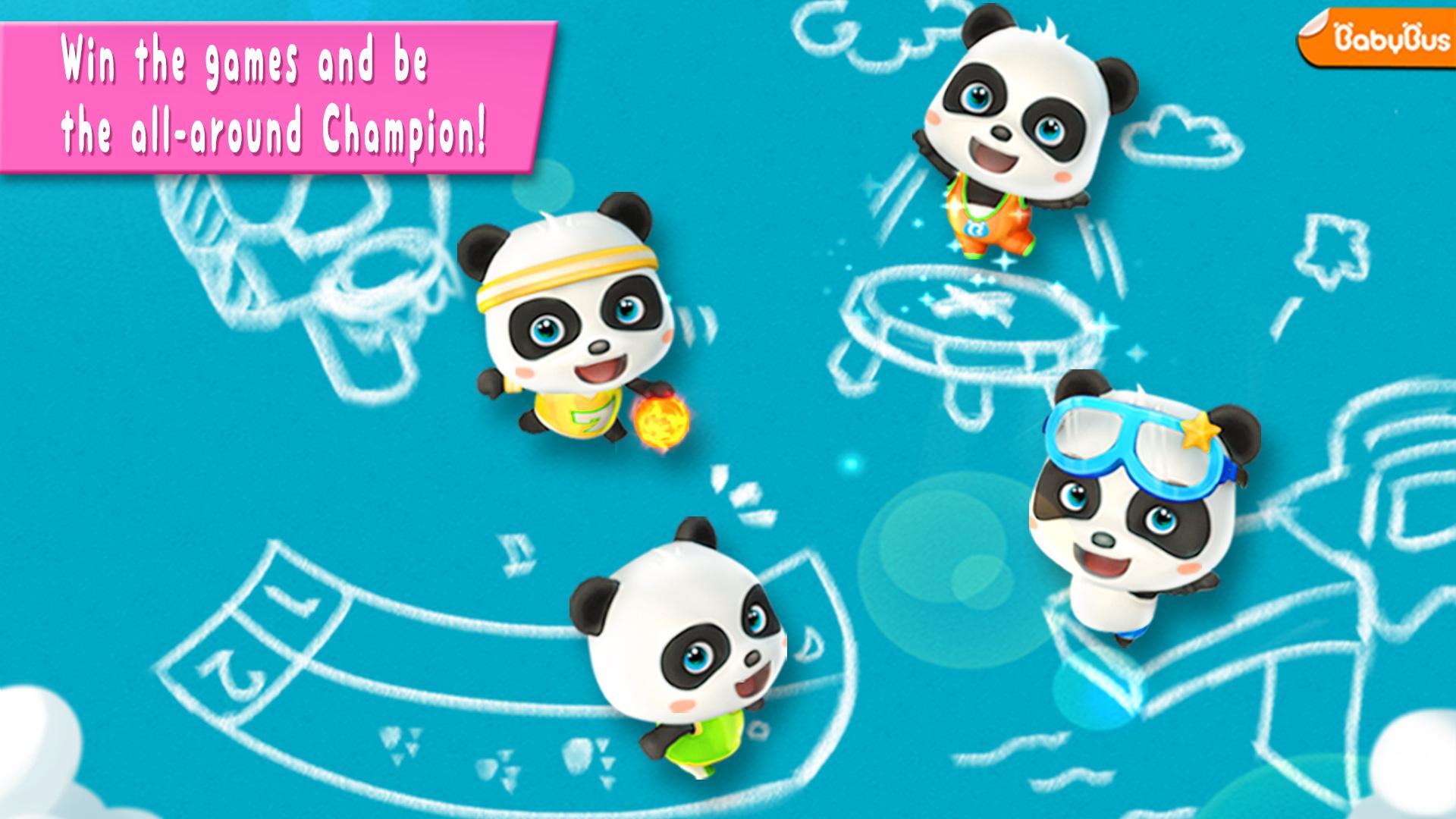 Скриншот игры Panda Sports Games - For Kids