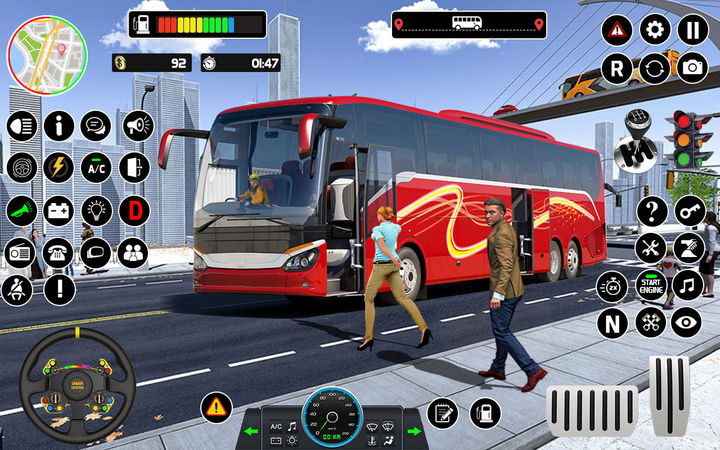 Simulador de ônibus jogos de ônibus versão móvel andróide iOS apk