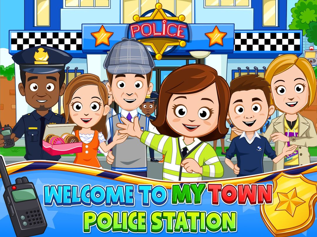 My Town: Police Games for kids screenshot game