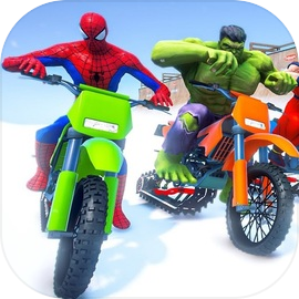 Spider Tricky Bike Crazy Race