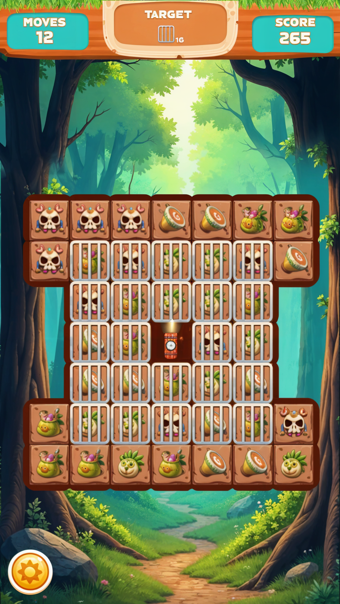 Jungle Quest - Matching Puzzle ภาพหน้าจอเกม