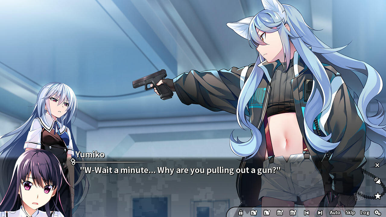 Grisaia Chronos Rebellion ภาพหน้าจอเกม