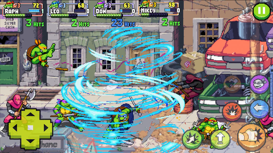 Screenshot of TMNT: Shredder's Revenge