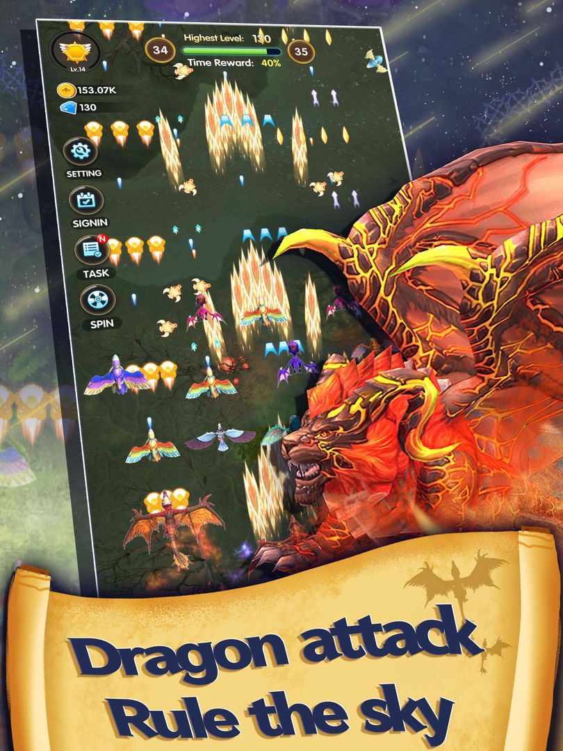 Screenshot of War of Dragon:Idle Merge Game