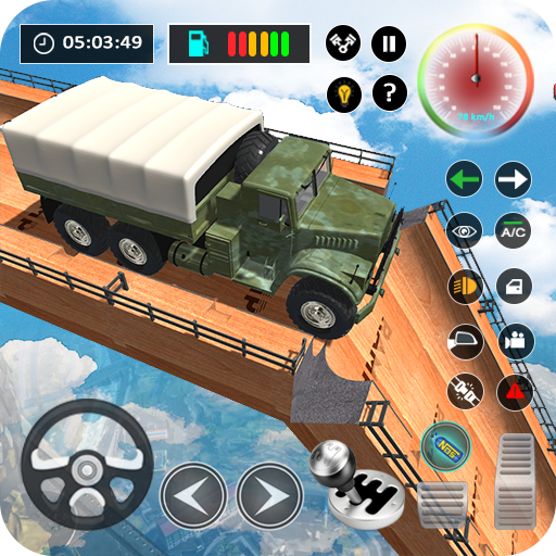 US Army Truck Military Game Game Screenshot