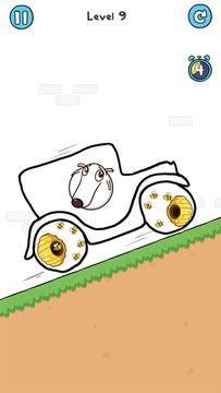 Save the Borzoi: Draw to Save Game Screenshot