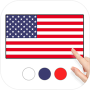 Color By Memory: Flag Painting