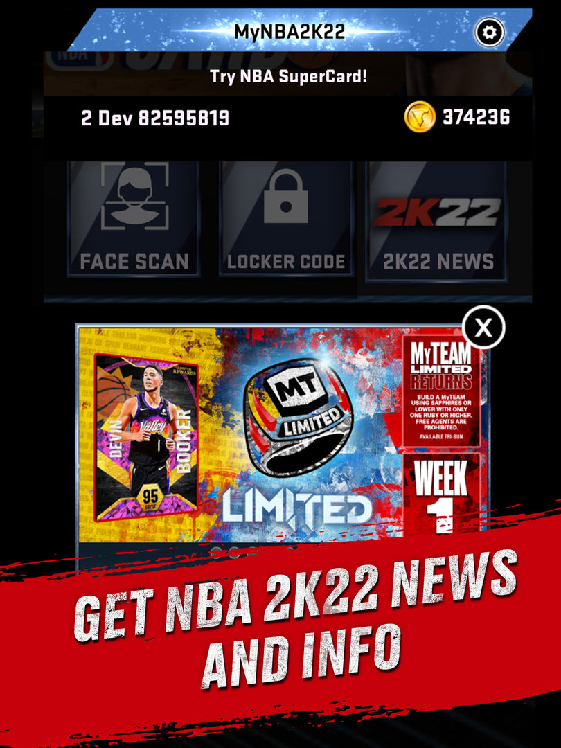 MyNBA2K22遊戲截圖