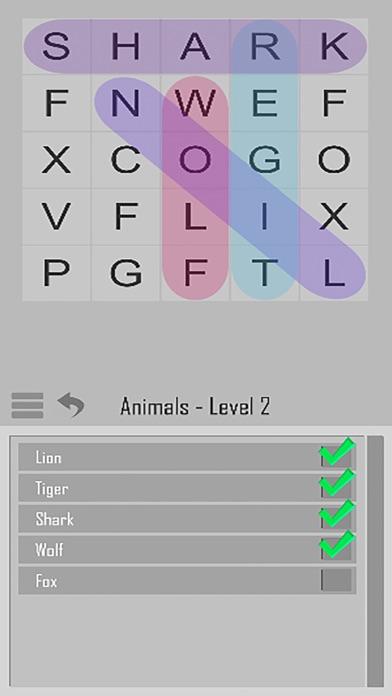 Word Search Pro‧ Cross Puzzles 遊戲截圖
