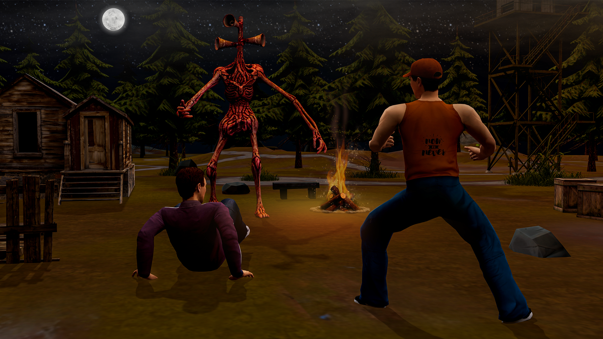 Siren Head: Scary Horror Games Game Screenshot