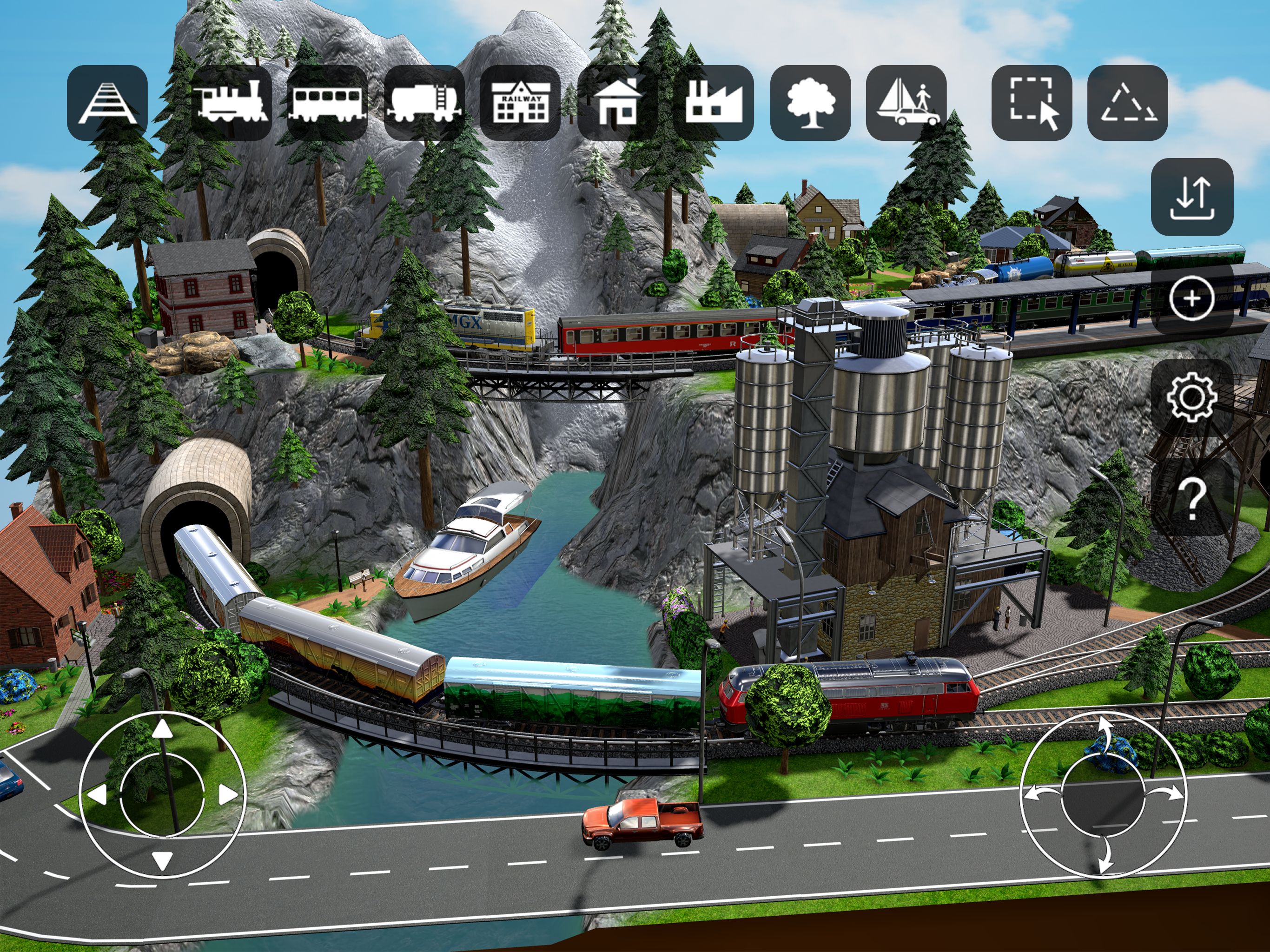 Screenshot of Model Railway Easily