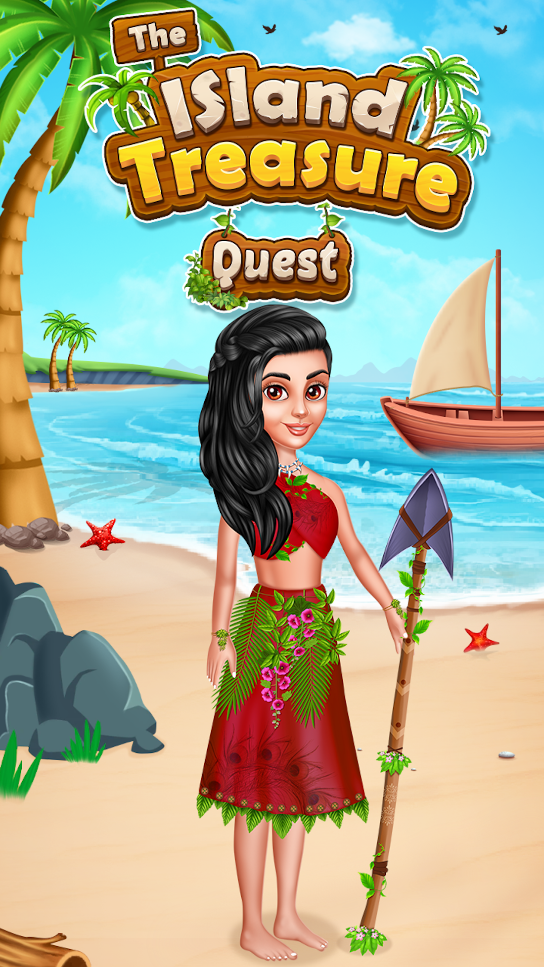 The Island Treasure Quest screenshot game