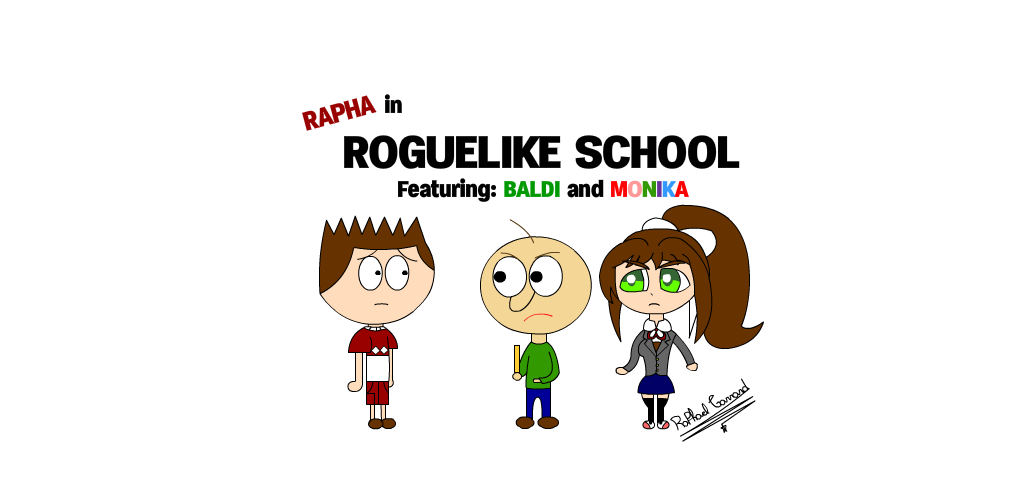 Screenshot of the video of Rapha in Roguelike School