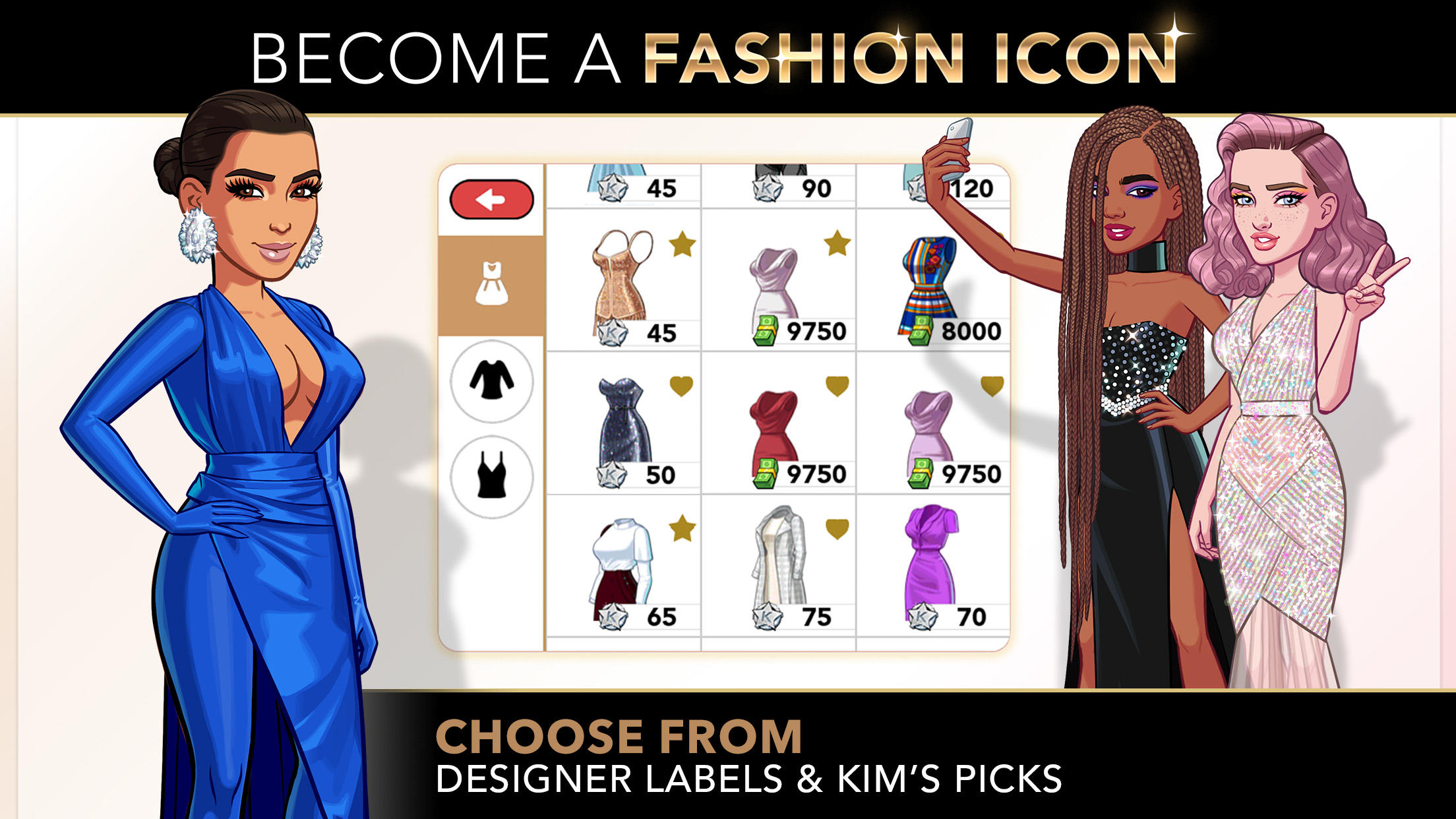Скриншот игры Kim Kardashian: Hollywood