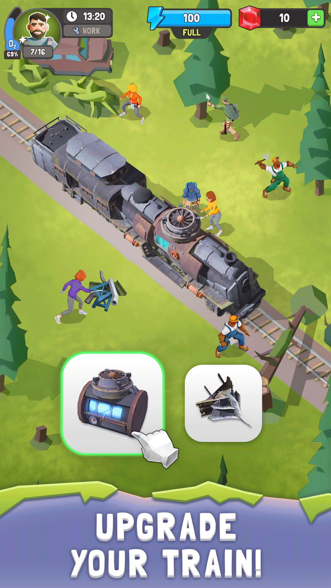 Train of Hope: Survival Game Game Screenshot