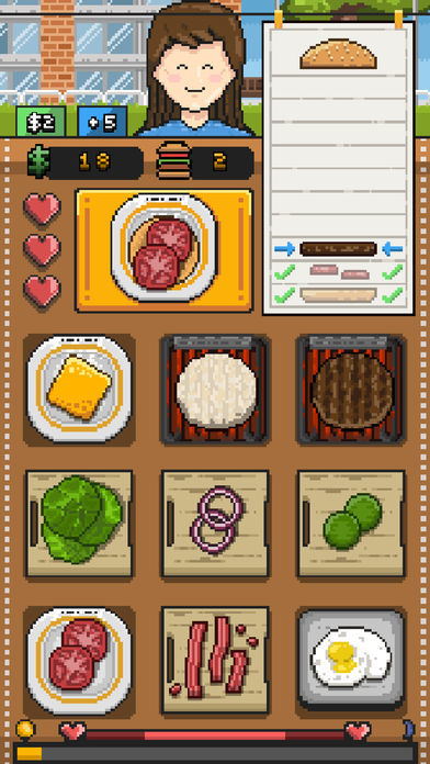Screenshot of Make Burgers! | Food Game
