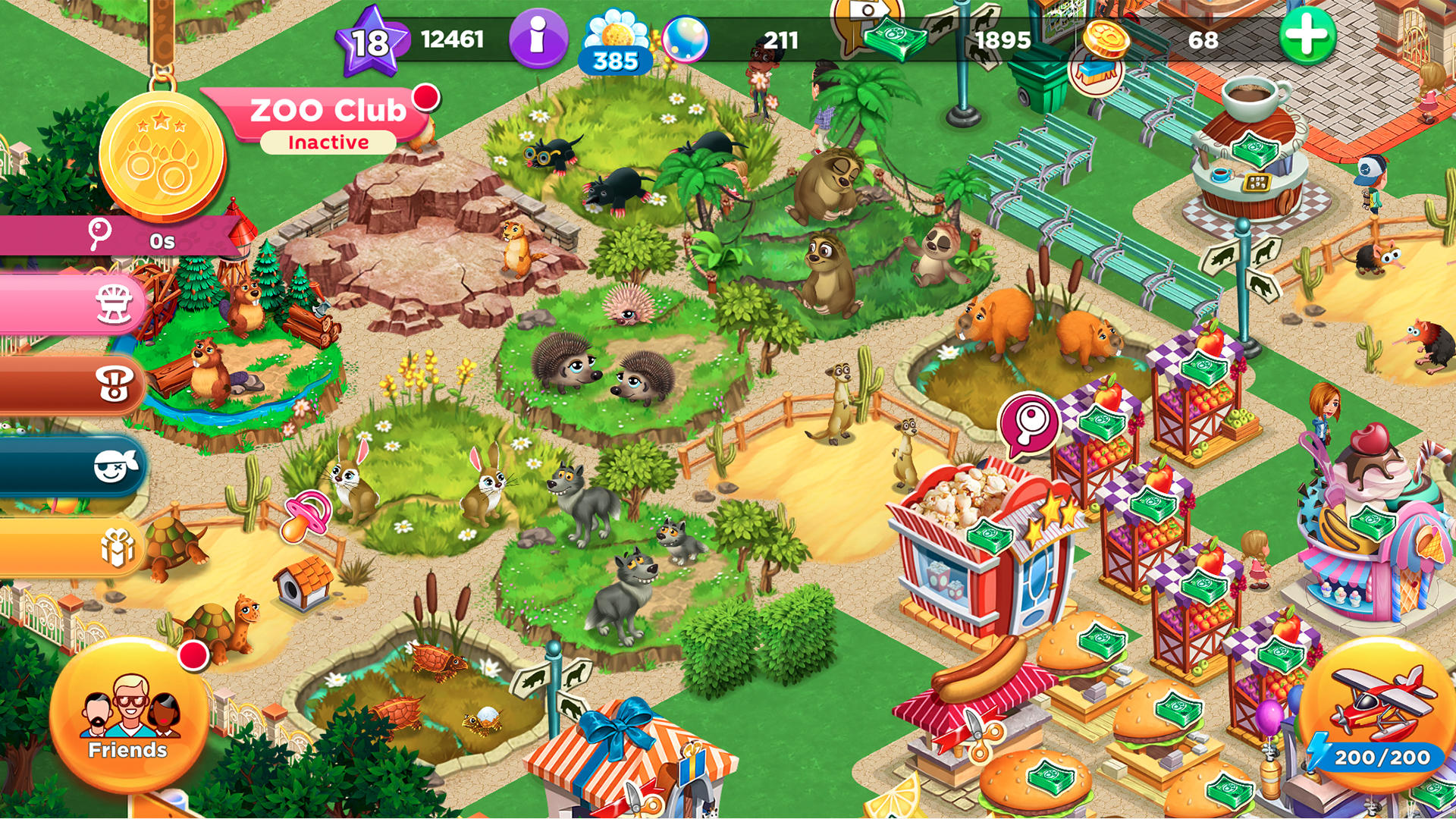 Zoo Craft: 애니멀 농장 시뮬레이션 게임 스크린샷