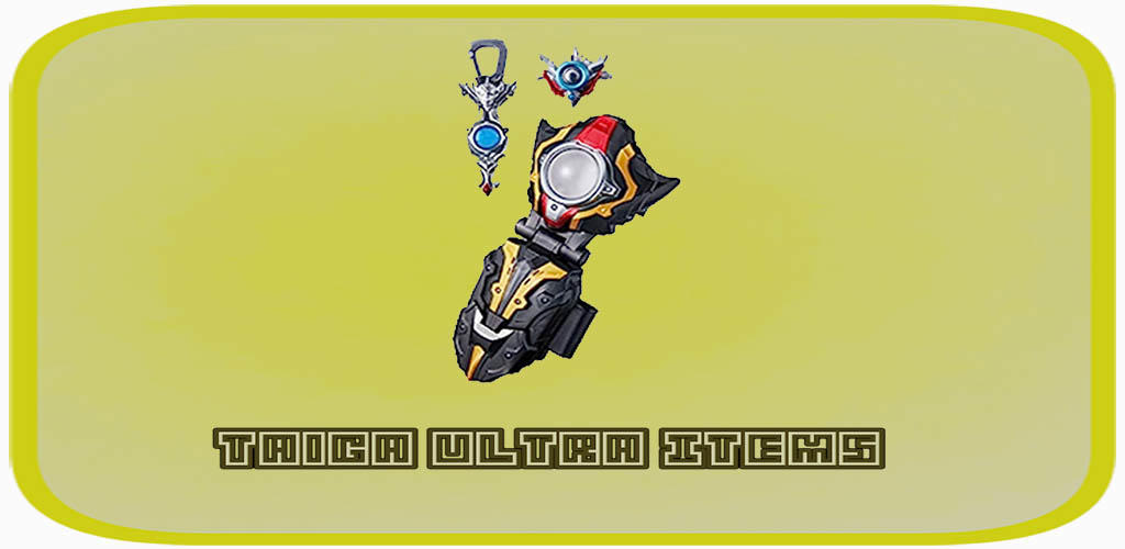 DX Taiga Ultra Items screenshot