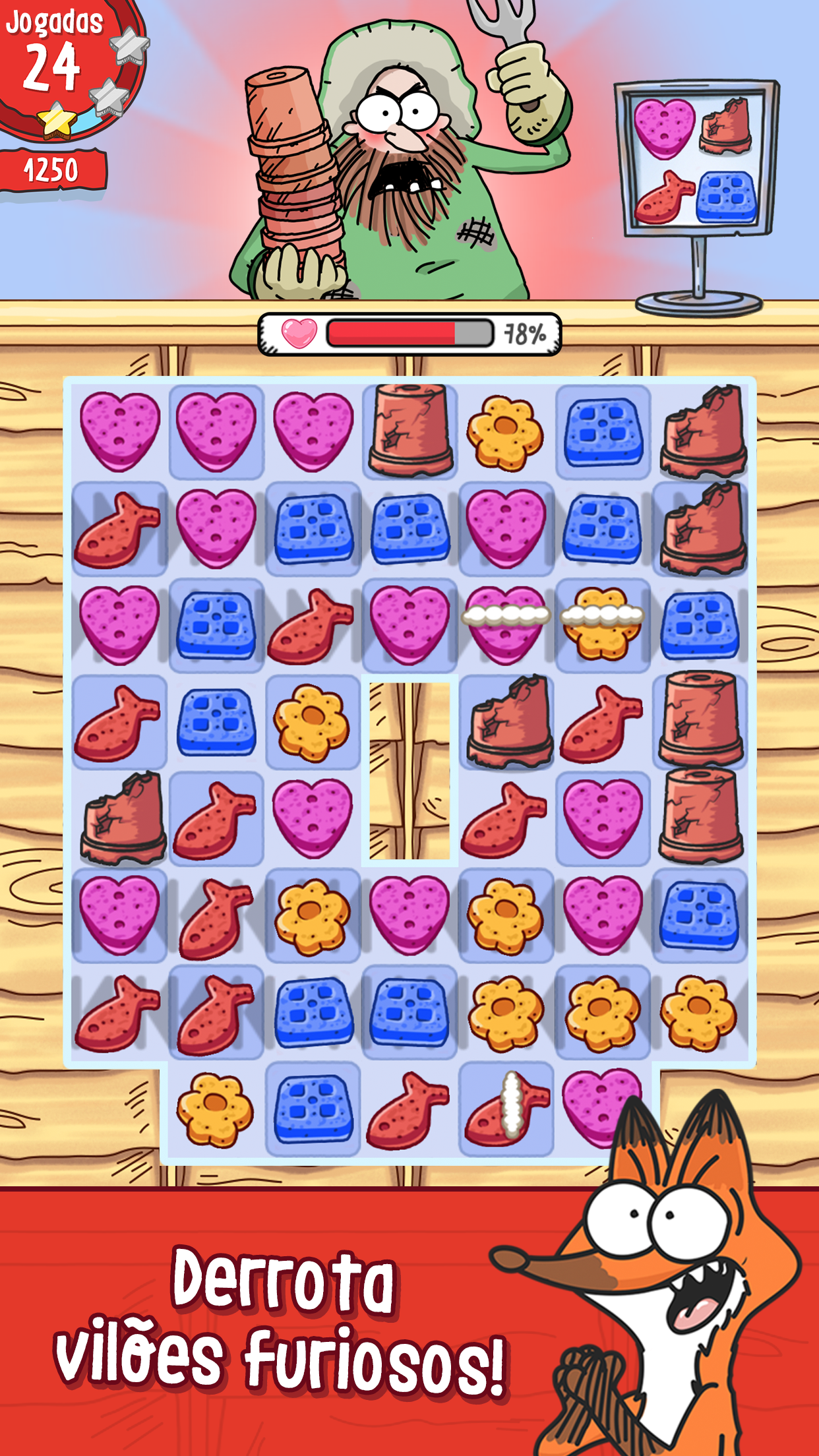 Captura de Tela do Jogo Simon's Cat - Crunch Time