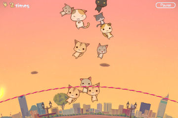 Skipping NYAN-P Game Screenshot