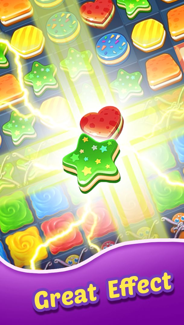 Cookie King Quest: Free Match  ภาพหน้าจอเกม