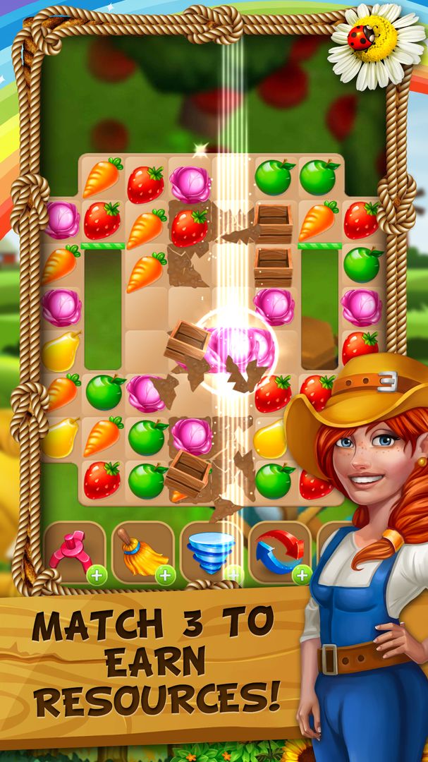 Screenshot of Jane's Ville - Farm Fixer Upper Game