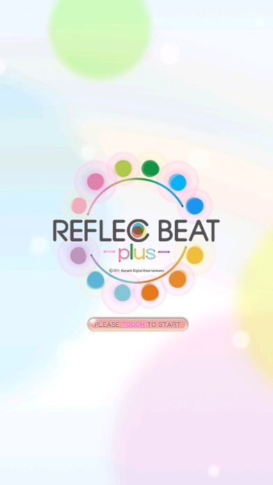 Screenshot of REFLEC BEAT plus