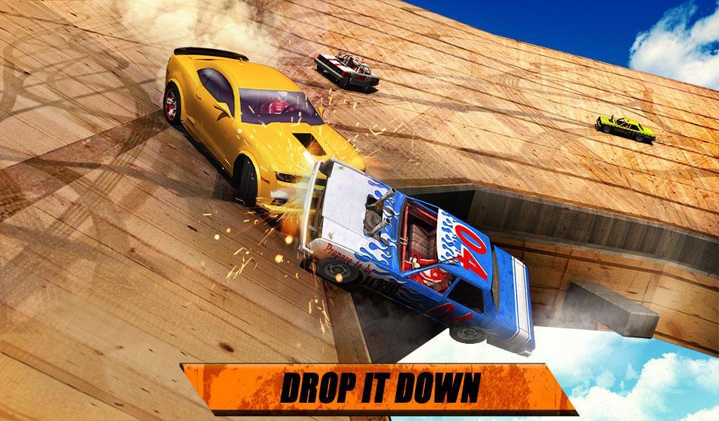Whirlpool Car Derby 3D screenshot game