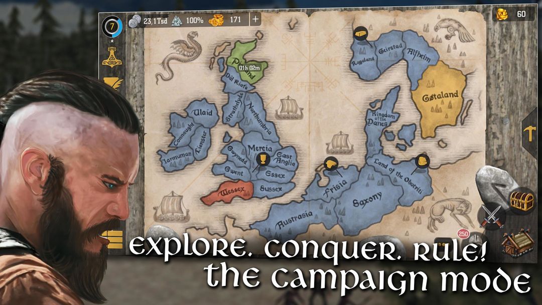 Screenshot of Vikings at War