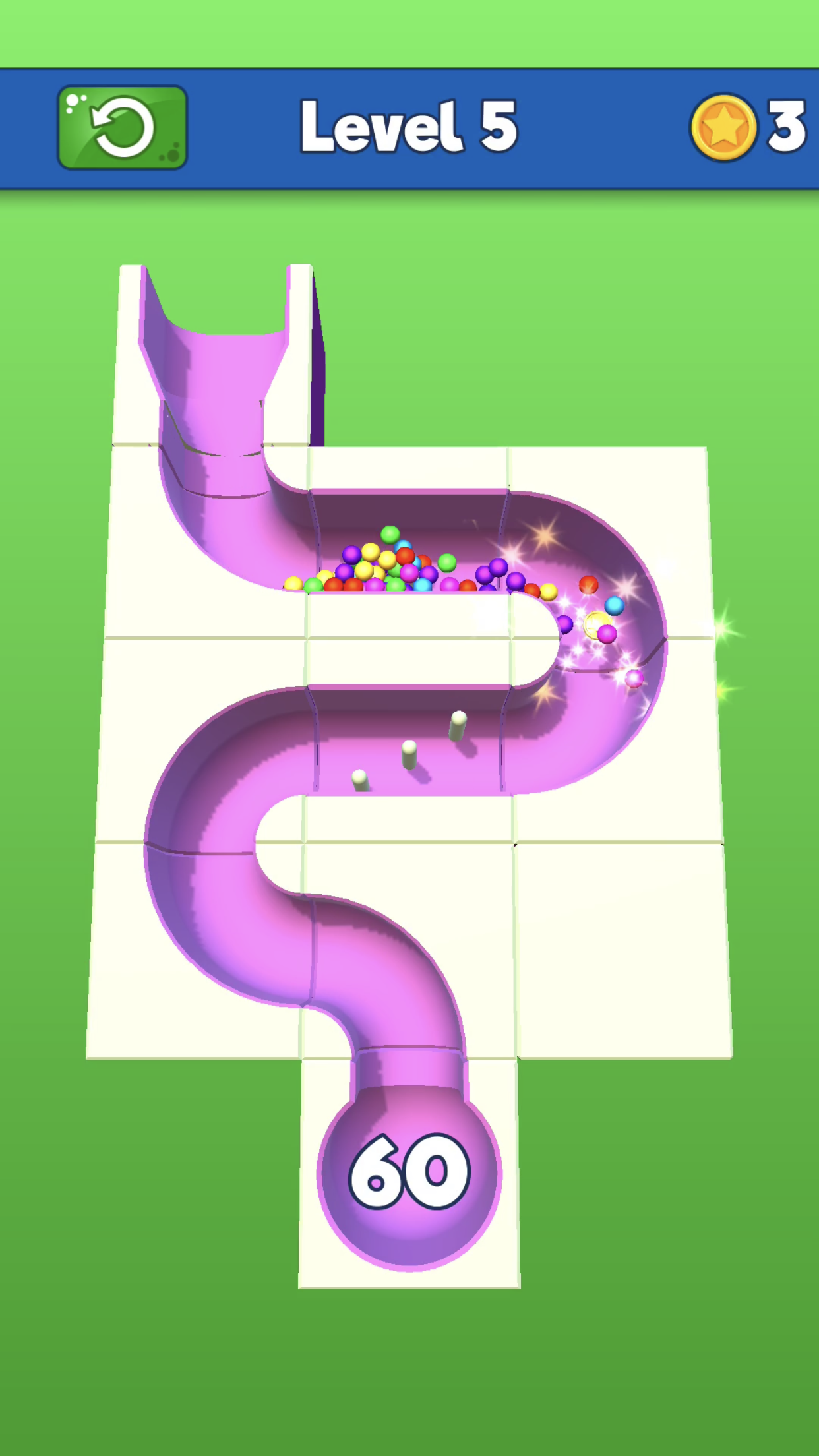 Screenshot of Pipe Balls