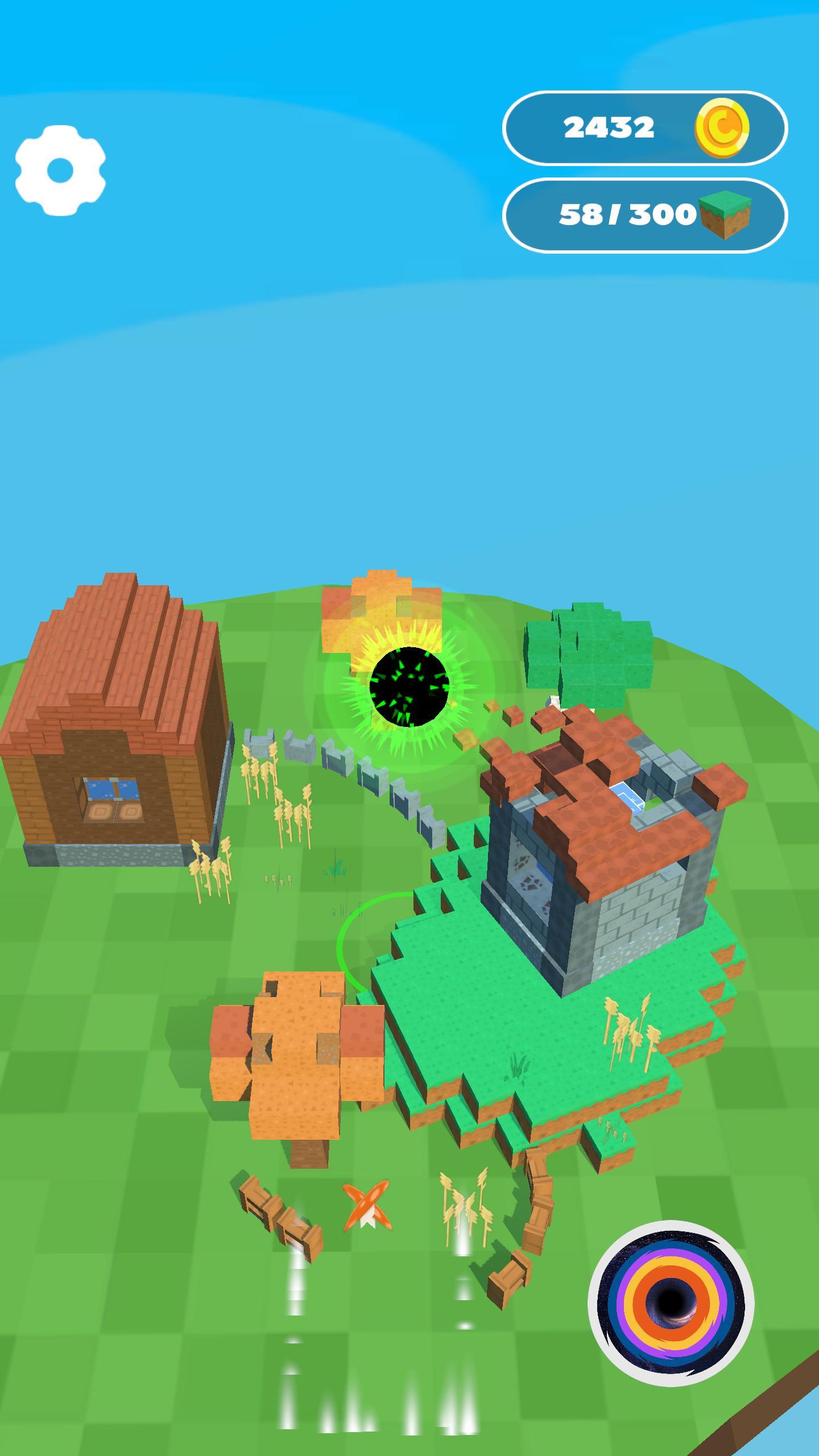 Hole Craft Game Screenshot