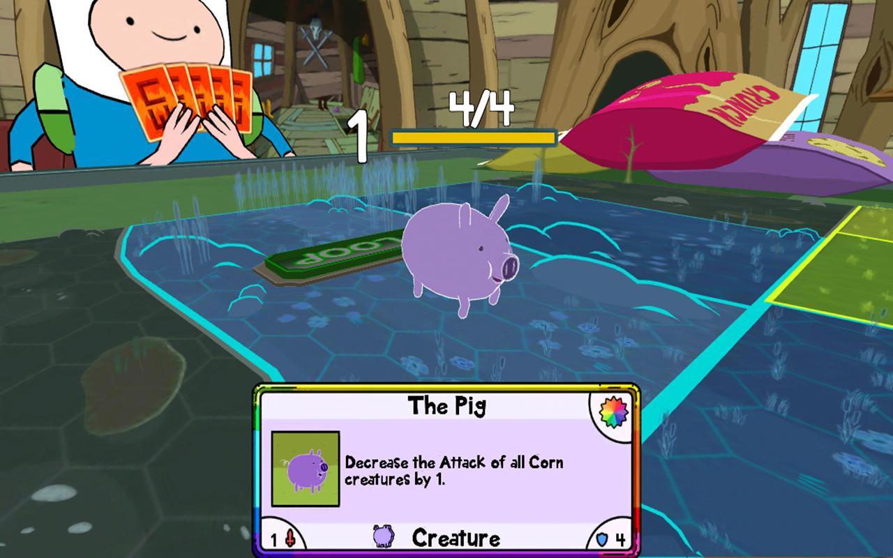 Screenshot of Card Wars - Adventure Time