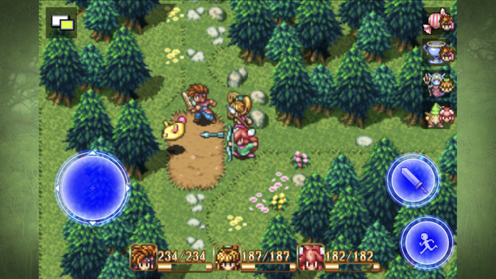 Secret of Mana 게임 스크린샷