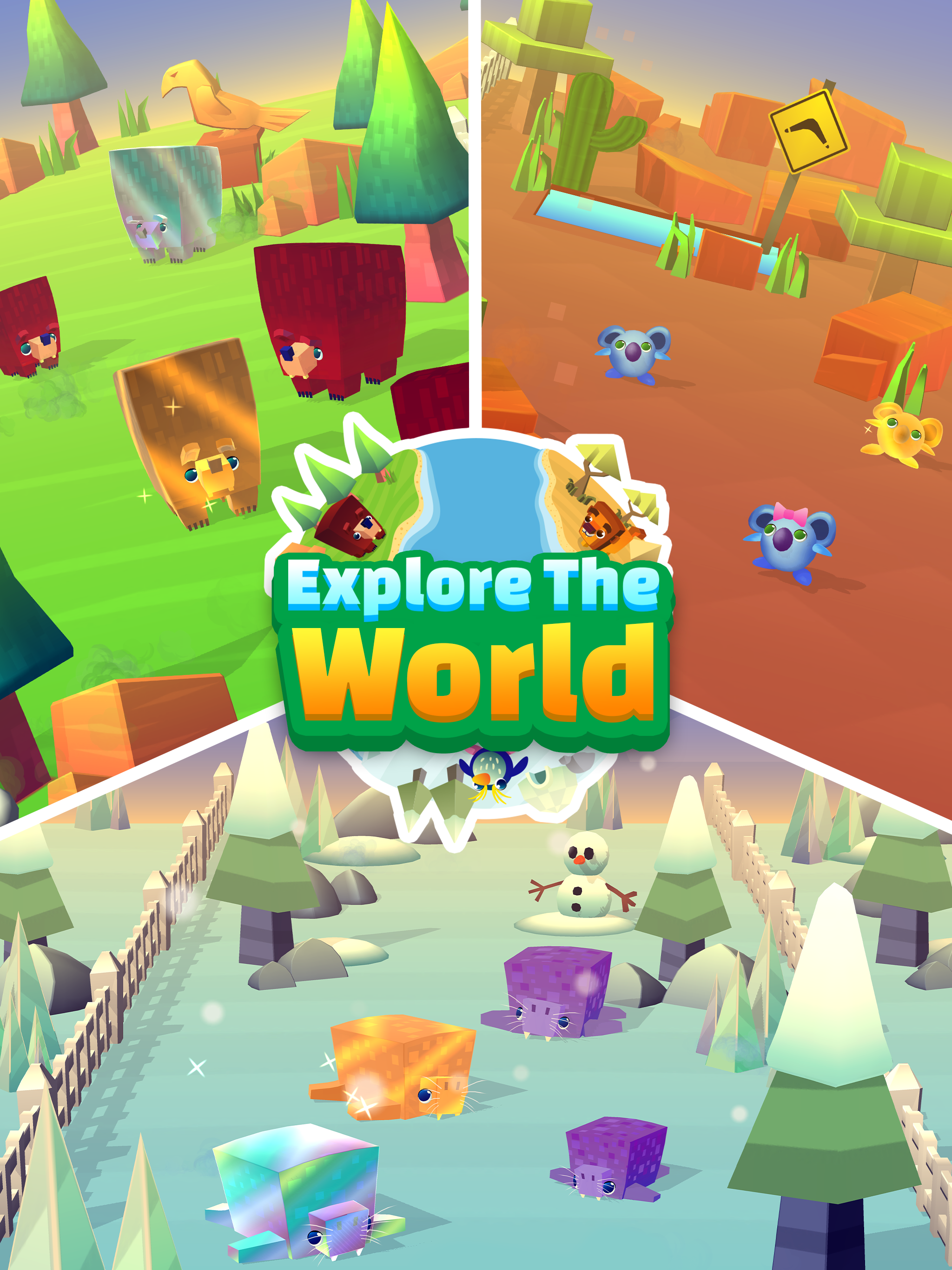 Spin a Zoo - Animal Rescue Game Screenshot