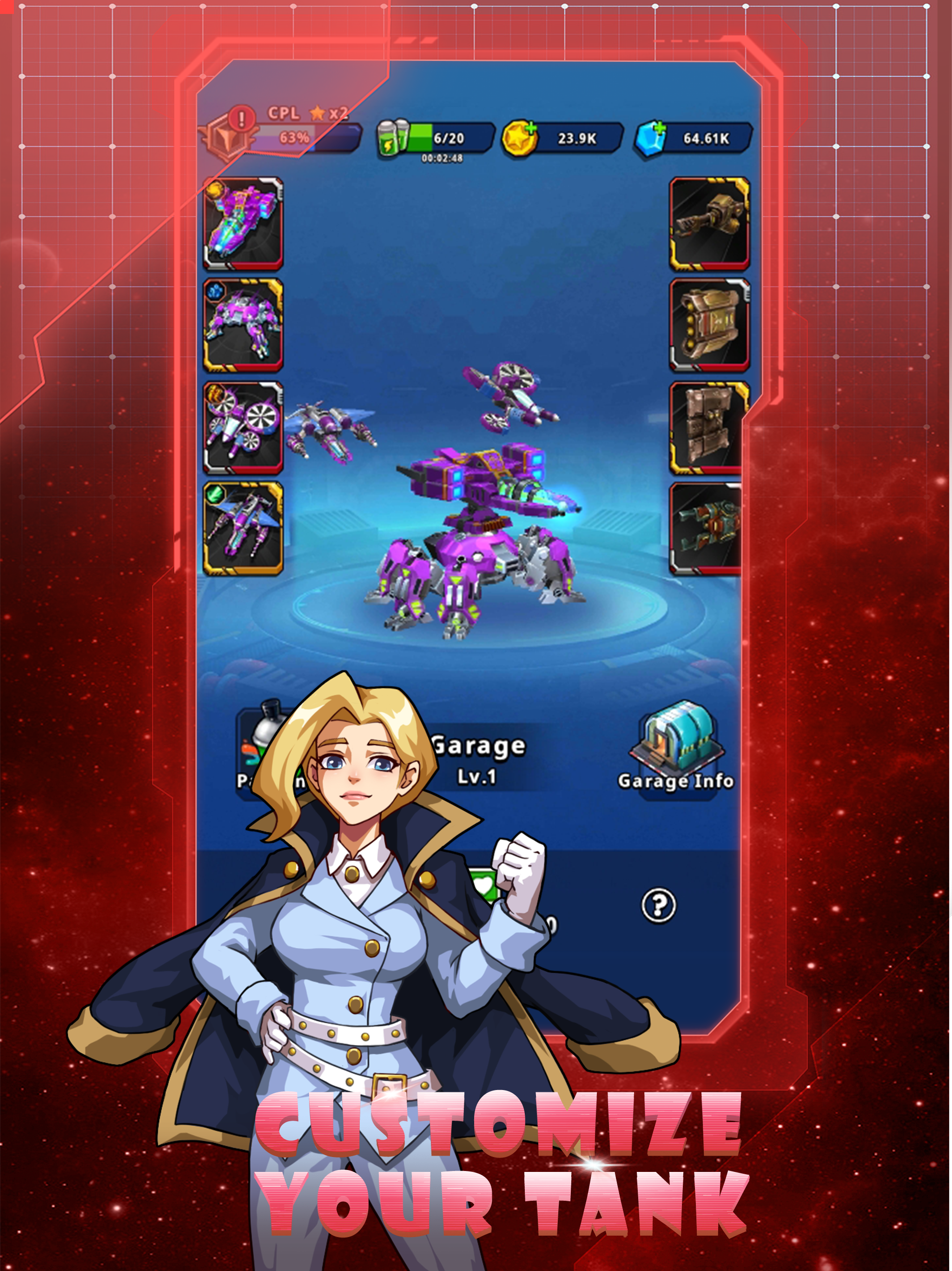 Screenshot 12 of Tank War: Legend Shooting Game 