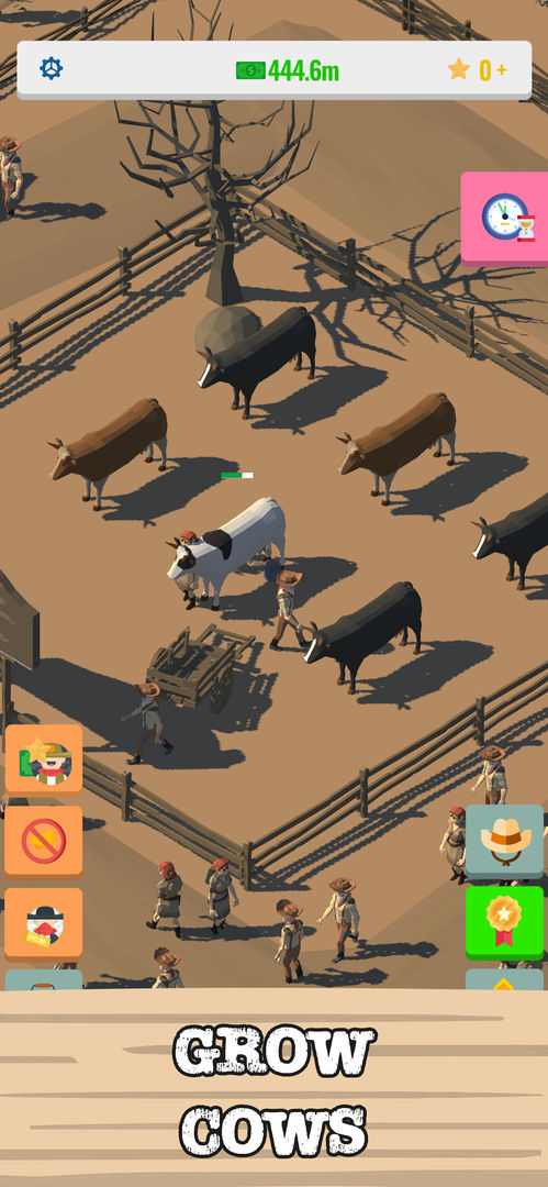 Idle Wild West 3d - Business Clicker Simulator遊戲截圖