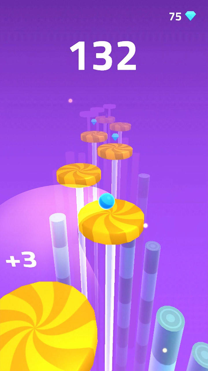 球球跳 ゲームのスクリーンショット
