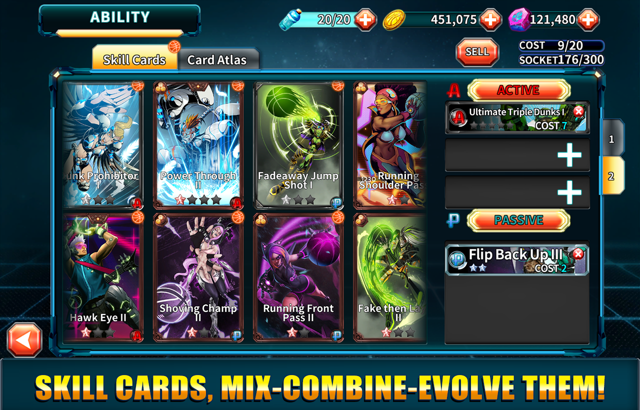 Basketball Revolution 게임 스크린샷