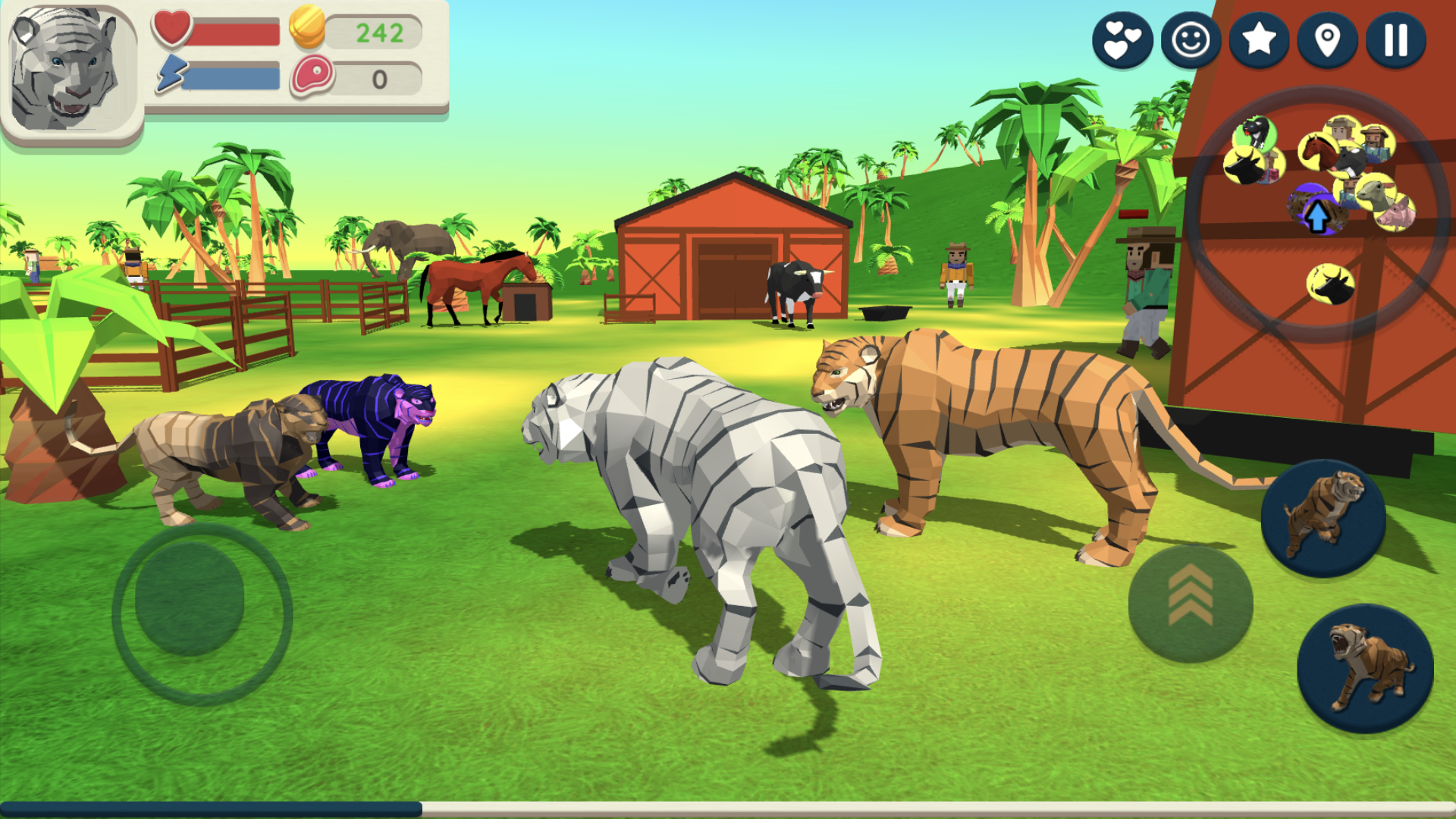 Tiger Simulator 3D Game Screenshot