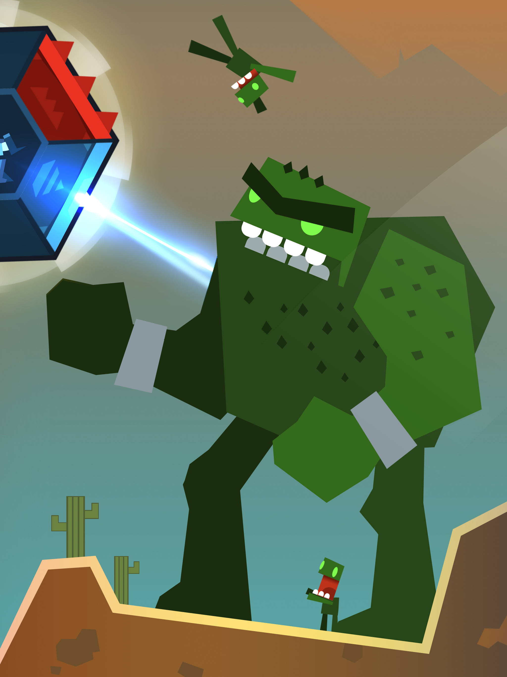 Downhill Smash Game Screenshot