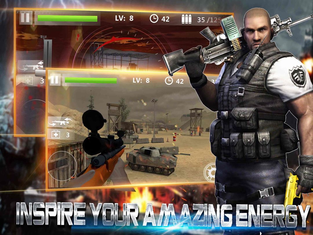 Sniper 3D Assassin - Shooting Games 게임 스크린 샷