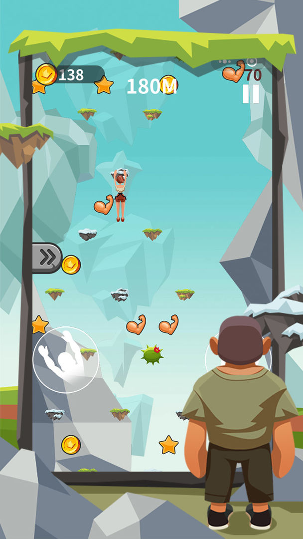 雪山攀登者 screenshot game