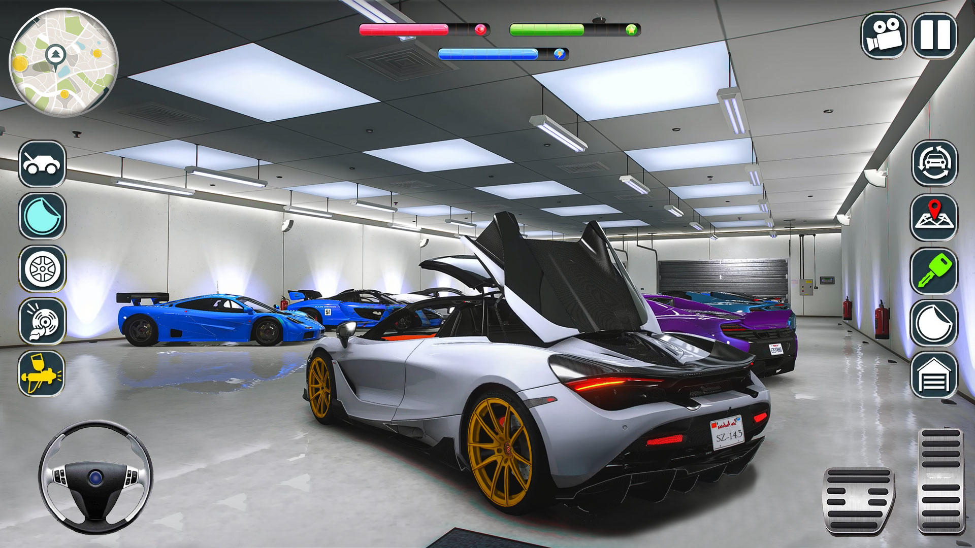 Screenshot 2 of Indian Bikes & Cars Stunt Game 