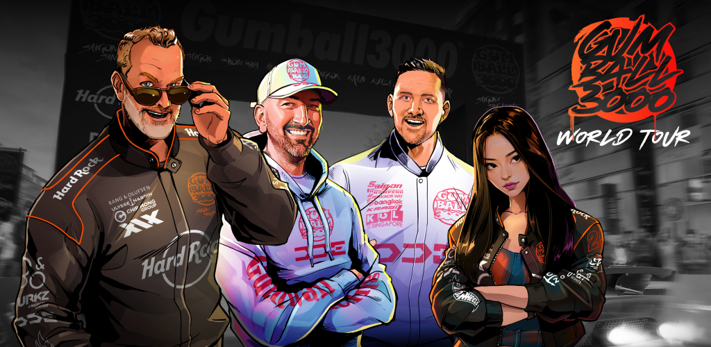 Banner of Gumball 3000: World Tour 