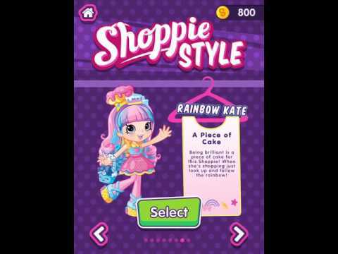 Screenshot of the video of Shopkins: Shoppie Style